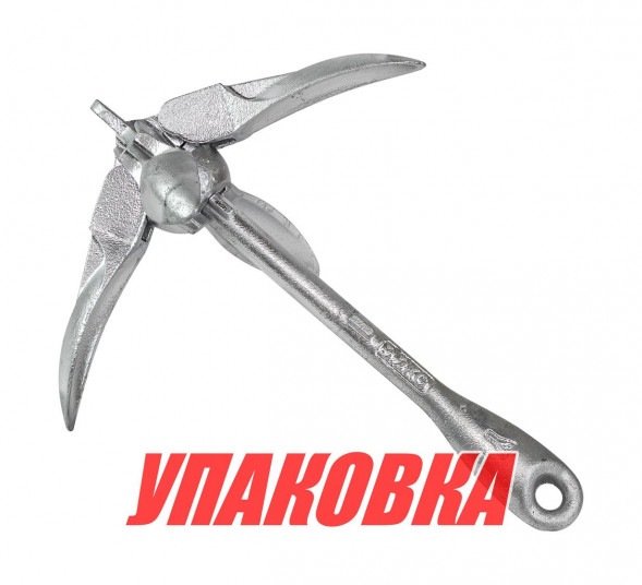 Якорь кошка 3,2 кг, складной, Marine Rocket (упаковка из 10 шт.)