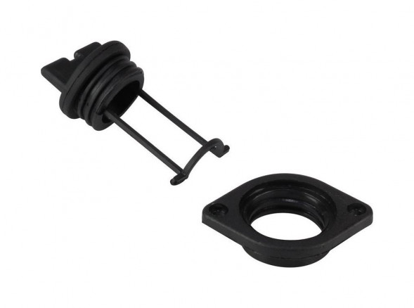 Шпигат пластиковый с резьбовой пробкой 32 мм