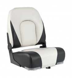 Кресло мягкое складное Craft Pro, обивка винил, цвет белый/угольный, Marine Rocket