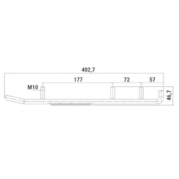 Конек лыжи снегохода BRP 100313T