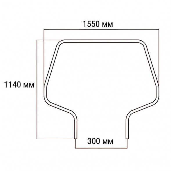 Тарга кормовая для НЛ большая