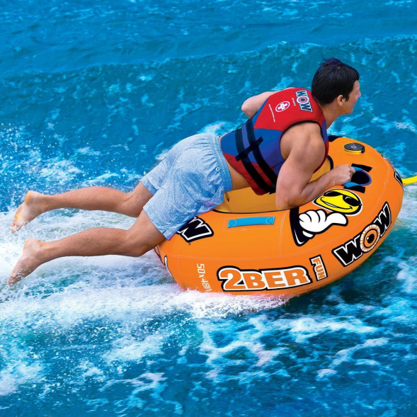 Баллон буксируемый 2Ber с электрическим насосом и буксирным тросом