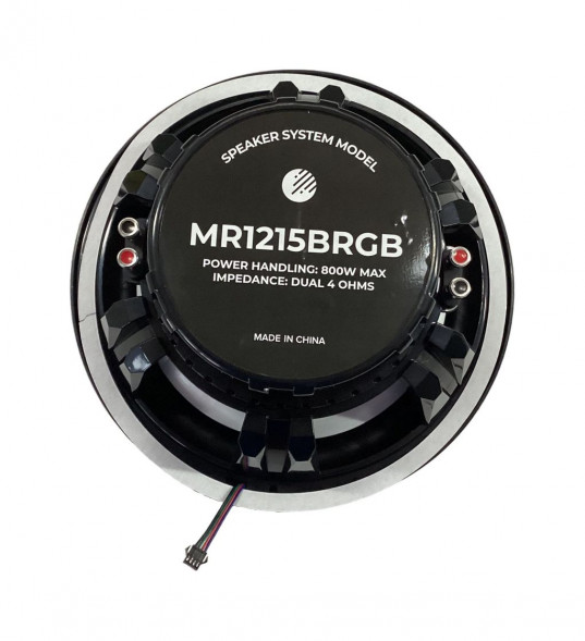 Динамик для сабвуфера 12 800W черный RGB, Marine Rocket (упаковка из 3 шт.)