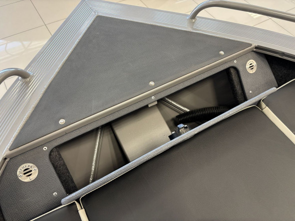 Моторная лодка, Триера 460 BR_new, серый с Suzuki DF50ATL