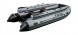 Надувная лодка ПВХ, RiverBoats RB 370 НДНД, ф/б, серо-оранжевый