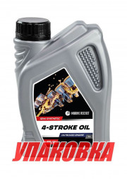 Масло 4-тактное полусинтетическое 10W40 Marine Rocket 1 л (упаковка 96 шт.)