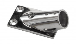 Основание стойки леера 1&quot;(25,4 мм), 30 град, прямоугольное