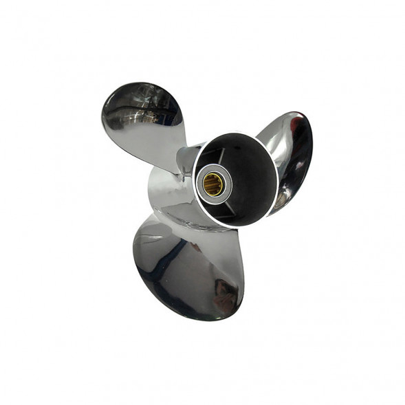 Винт гребной  Skipper для Honda 25-30HP, диаметр 10" нержавеющий, лопастей - 3, шаг 15", Honda