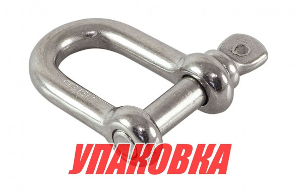 Скоба такелажная, 10 мм, Marine Rocket (упаковка из 5 шт.)