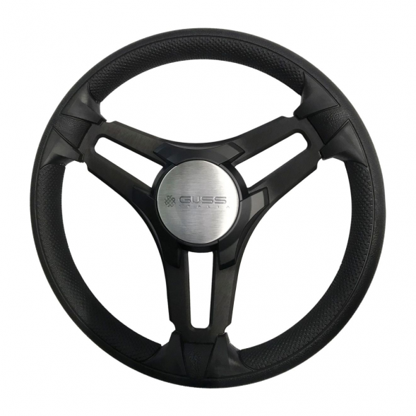 Колесо рулевое Gussi Selva 350 мм 350 мм,черный