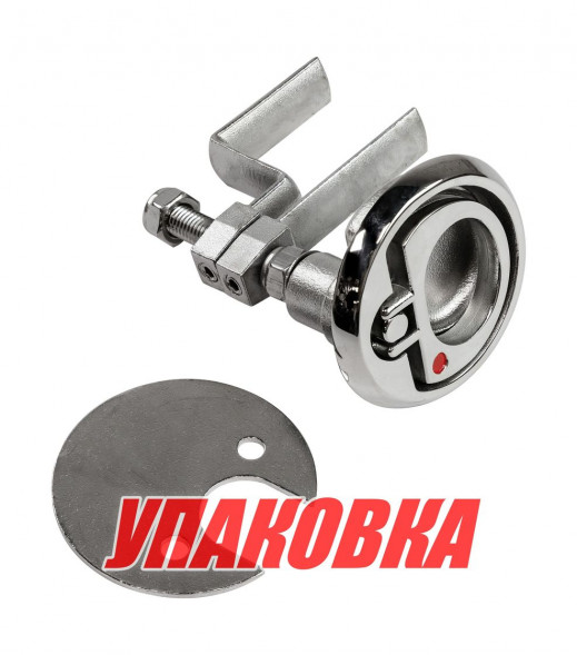 Ручка врезная, D60 мм, Marine Rocket (упаковка из 2 шт.)