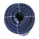 Плетеный швартовый трос 20мм*15м тёмно-синий