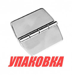 Петля 75х75 мм, нержавеющая (упаковка из 10 шт.)