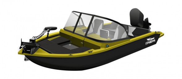 Моторная лодка, ТРИЕРА 431 BR c Marine Rocket MR40FFEL