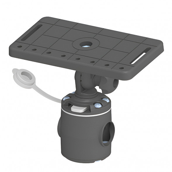 Площадка монтажная на леер быстросъемная