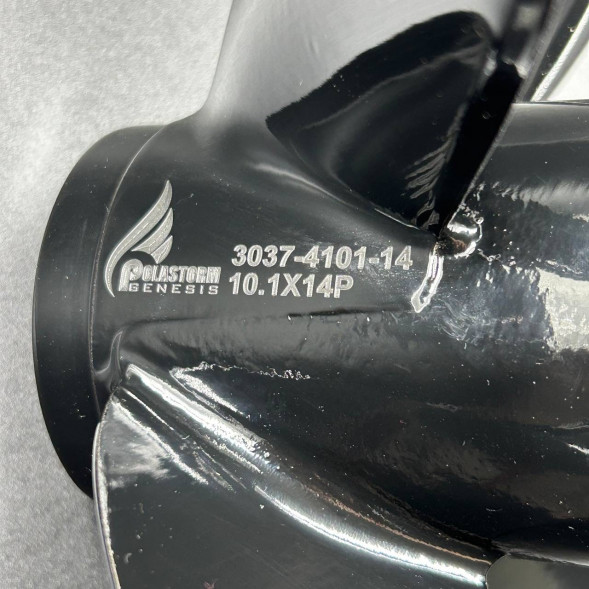 Гребной винт Suzuki DT40-DT65, DF40-DF50, DF40A-DF60A  (4X10.1X14) (Polastorm)