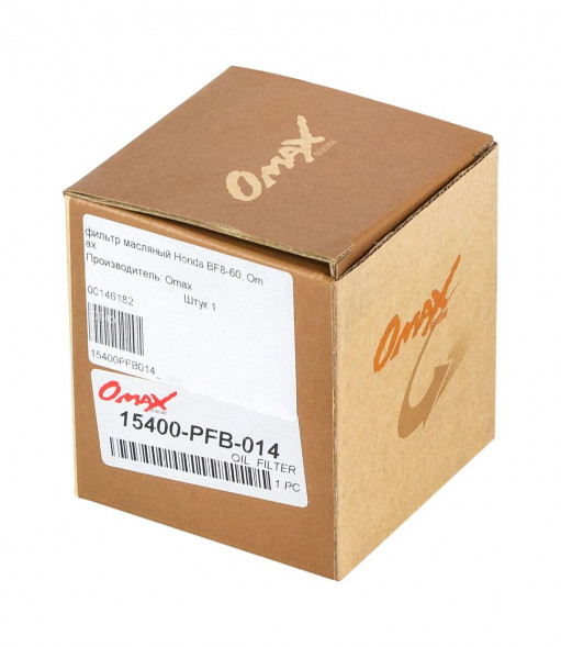 Фильтр масляный Honda BF8-60, Omax