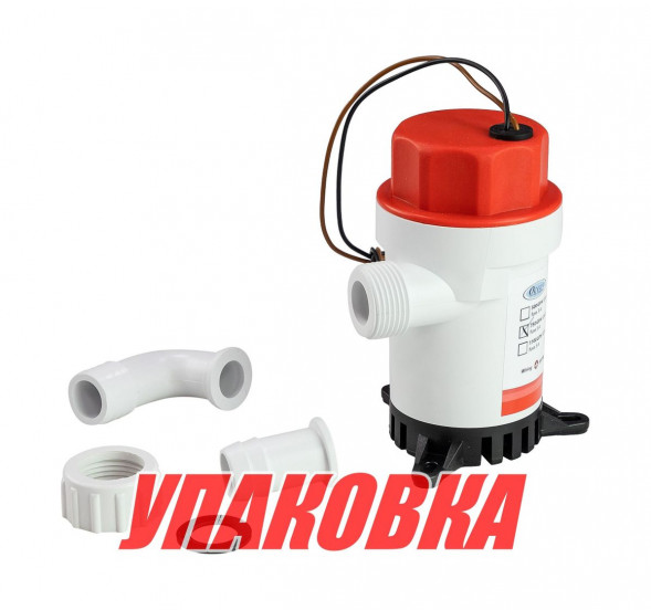 Помпа осушительная, 12 В, 750GPH (2839 л/ч) (упаковка из 4 шт.)