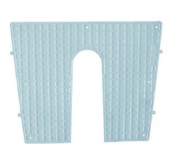 Накладка на транец без угла наклона.