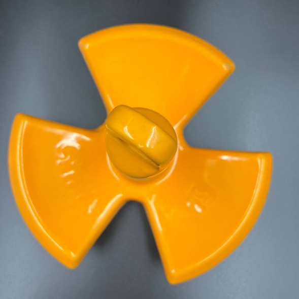 Якорь речной 3-х лепестковый (Оранжевый) с ПВХ покрытием 6.8кг (Allshine)