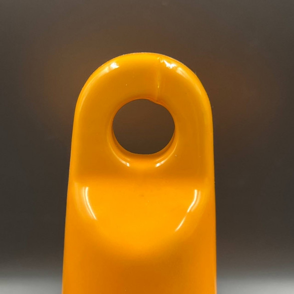 Якорь речной 3-х лепестковый (Оранжевый) с ПВХ покрытием 6.8кг (Allshine)