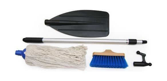 Комплект разборный багор, щетка, весло