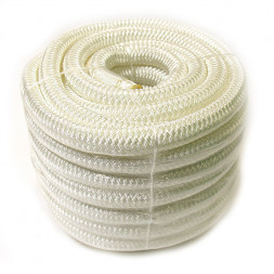 Плетеный швартовый трос 20мм*15м белый