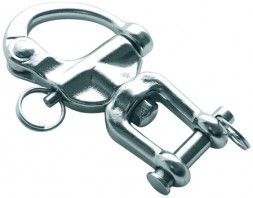 Карабин фаловый со скобой &quot;Мореман&quot;, 87 мм