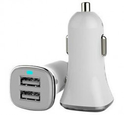 Зарядное устройство USB белое