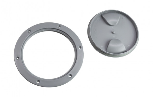 Лючок палубный 152 мм, серый