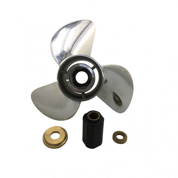 Винт гребной  Skipper для Mercury 250-300HP, диаметр 16" нержавеющий, лопастей - 3, шаг 21"