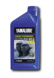Минеральное масло Yamalube 4M FC-W, SAE 20W40, для 4Т ПЛМ, 946 мл