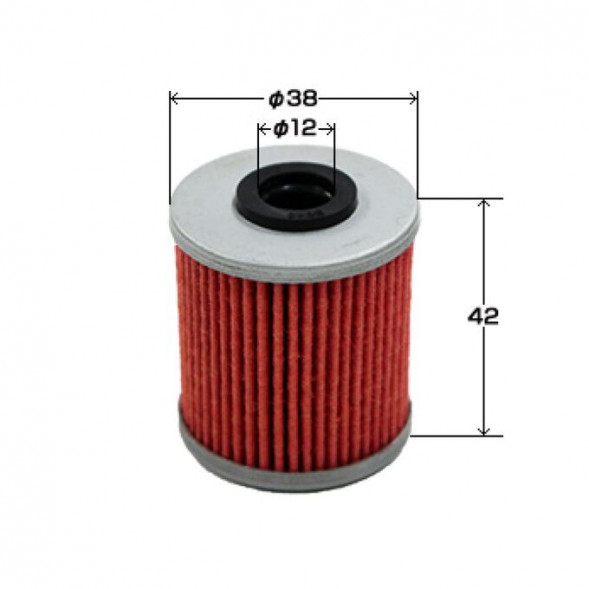 Фильтр масляный Suzuki DF4A/5A/6A (VIC O-T17)