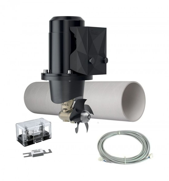 Подруливающее устройство Quick, D110mm, 25KGF, 12 В, (TCDEX06 - TNL 1000mm)