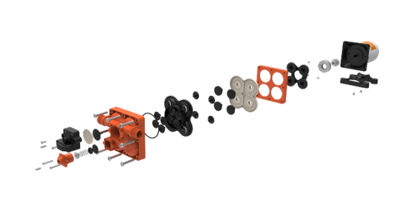 Помпа водоподающая мембранная SeaFlo, 24 В, 15 л/мин, 4.0 бар, 7 А