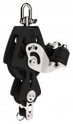 Блок 72mm двушкивный (Fiddle) с направляющей скобой и стопором 29927239