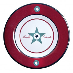 Тарелка десертная «Enjoy Life», 20 см, 6 шт