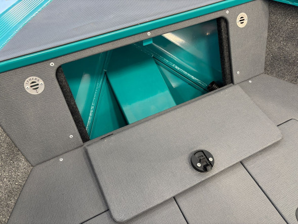 Моторная лодка, Триера 470 FISH, бирюзовый с Suzuki DF60ATL