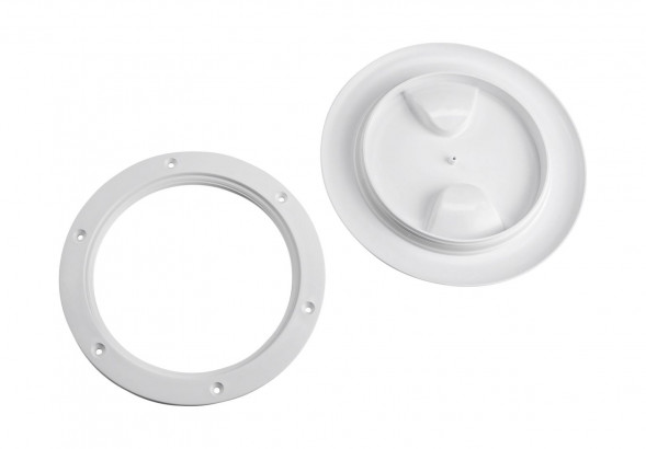 Лючок палубный 152 мм, белый