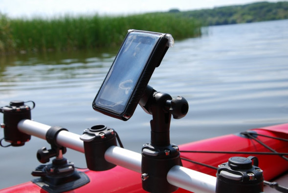 Поворотно-наклонный узел с адаптером для водонепроницаемого чехла Tp273