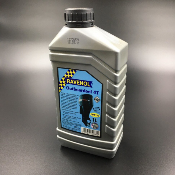 Масло Ravenol Outboard (10w-30) (4х тактное) (1л)