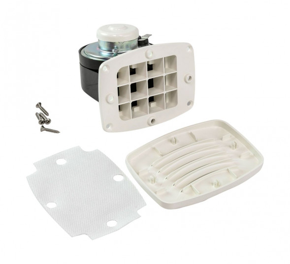 Сигнал звуковой электрический Marco Smile SM1, 12 В, белый (упаковка из 12 шт.)