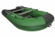 Надувная лодка ПВХ, Ривьера Компакт 3400 СК Комби, зеленый/черный