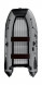 Надувная лодка ПВХ, RiverBoats RB 330 НДНД, черно-серый