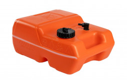 Бак топливный переносной без указателя уровня в комплекте с переходником "елочка", 12 л