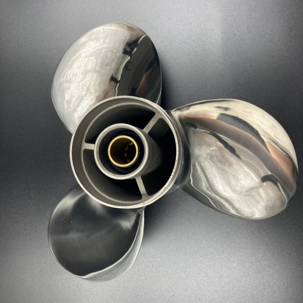 Гребной винт Suzuki DT20-DT30, DF25-DF30, DF25A-DF30A (3x10-1/4x14) (Сталь)