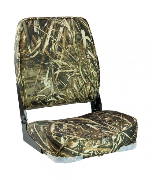 Кресло мягкое складное, высокая спинка, цвет камуфляж осень, Marine Rocket (упаковка из 4 шт.)