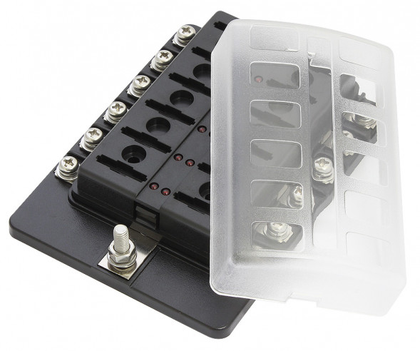 Блок предохранителей, 12 гнезд