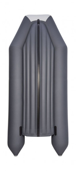 Надувная лодка ПВХ, АКВА 3600 НДНД, графит/светло-серый