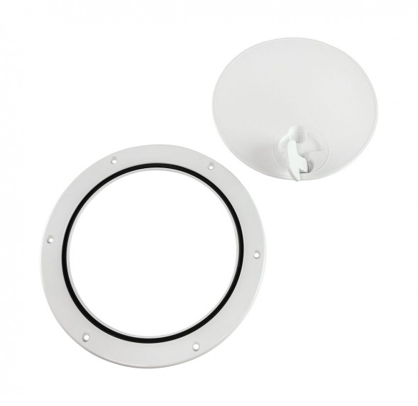 Лючок палубный 235 мм, белый